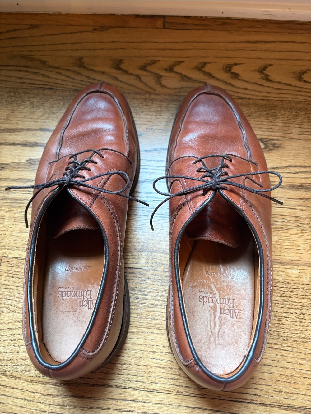 Allen Edmonds Leather Lace-Up Dress Shoes, 11.5